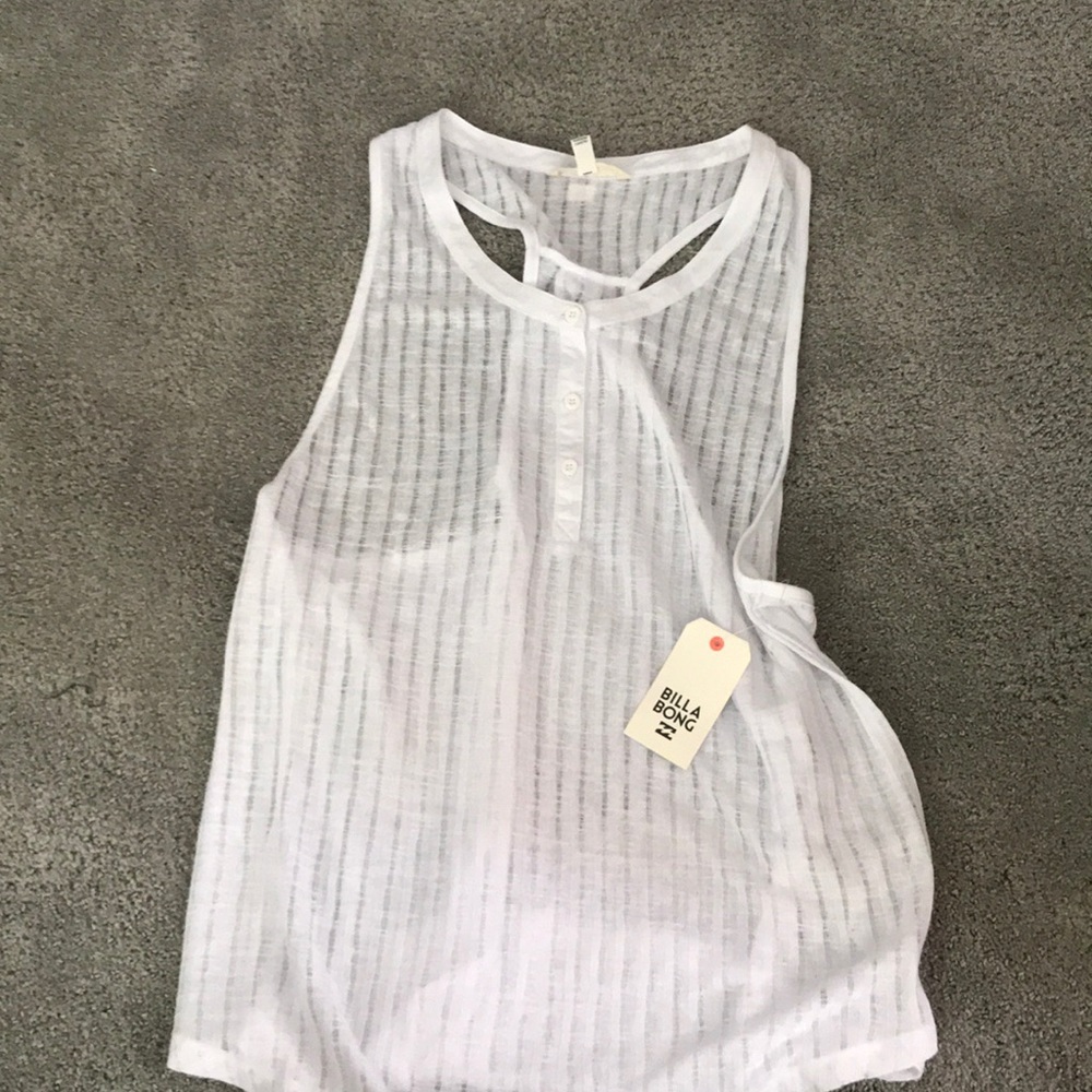 Billabong tank swim cover up